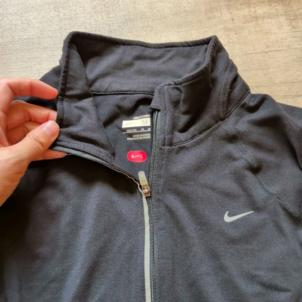 Nike Dri Fit Women’s Long Sleeve Half Zip Activewear Sz Medium - Picture 5 of 6